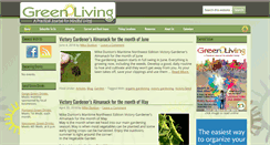 Desktop Screenshot of greenlivingpdx.com